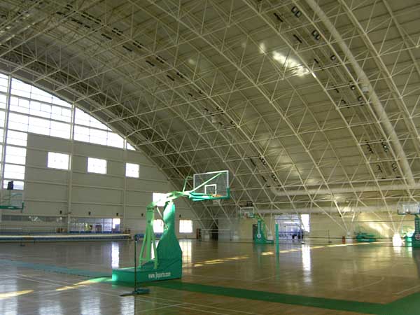 日喀则篮球馆网架